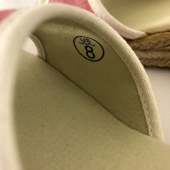 Soludos Womens Wedge Sandal Oxford Nantucket Red 8 - Picture 5 of 5